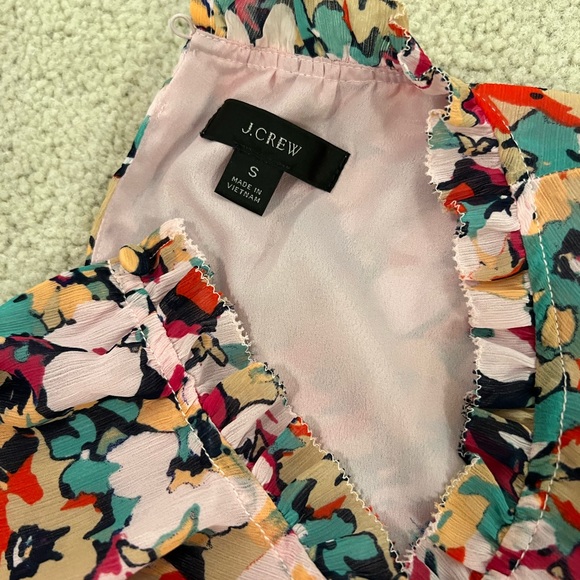 J.CREW ruffle neck blouse - Picture 4 of 4